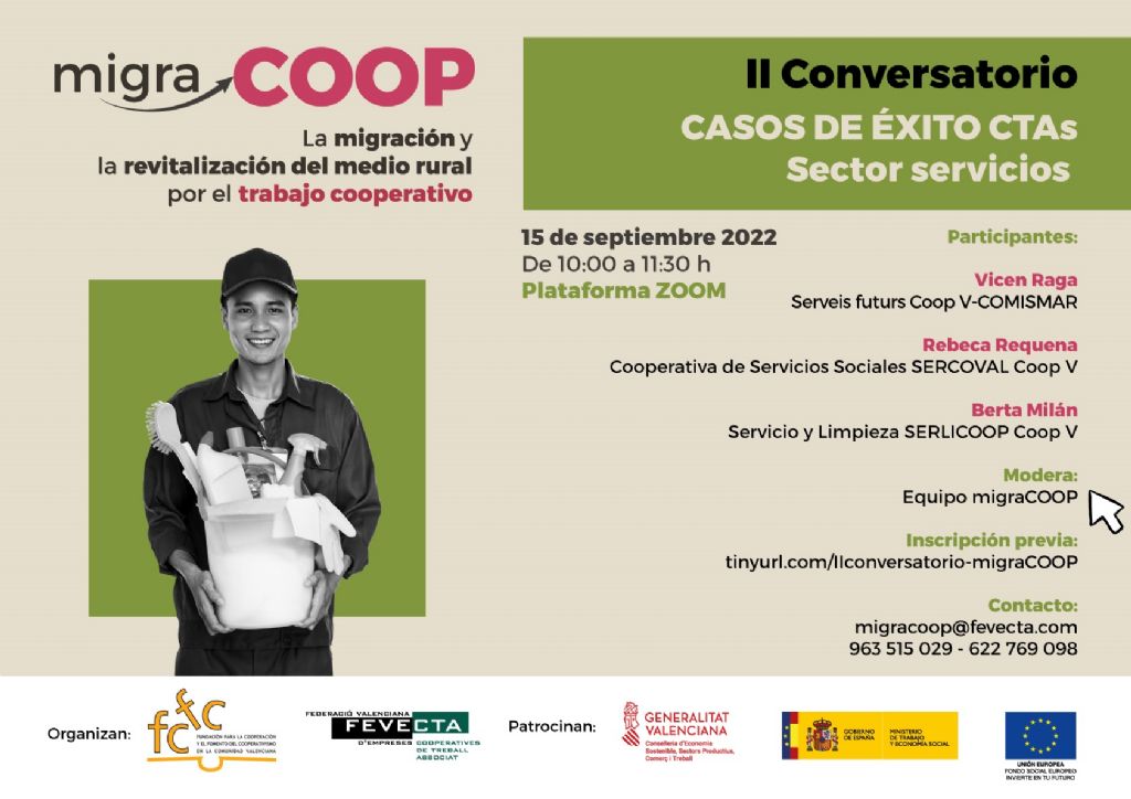 INVITACIÓN II CONVERSATORIO MIGRACOOP